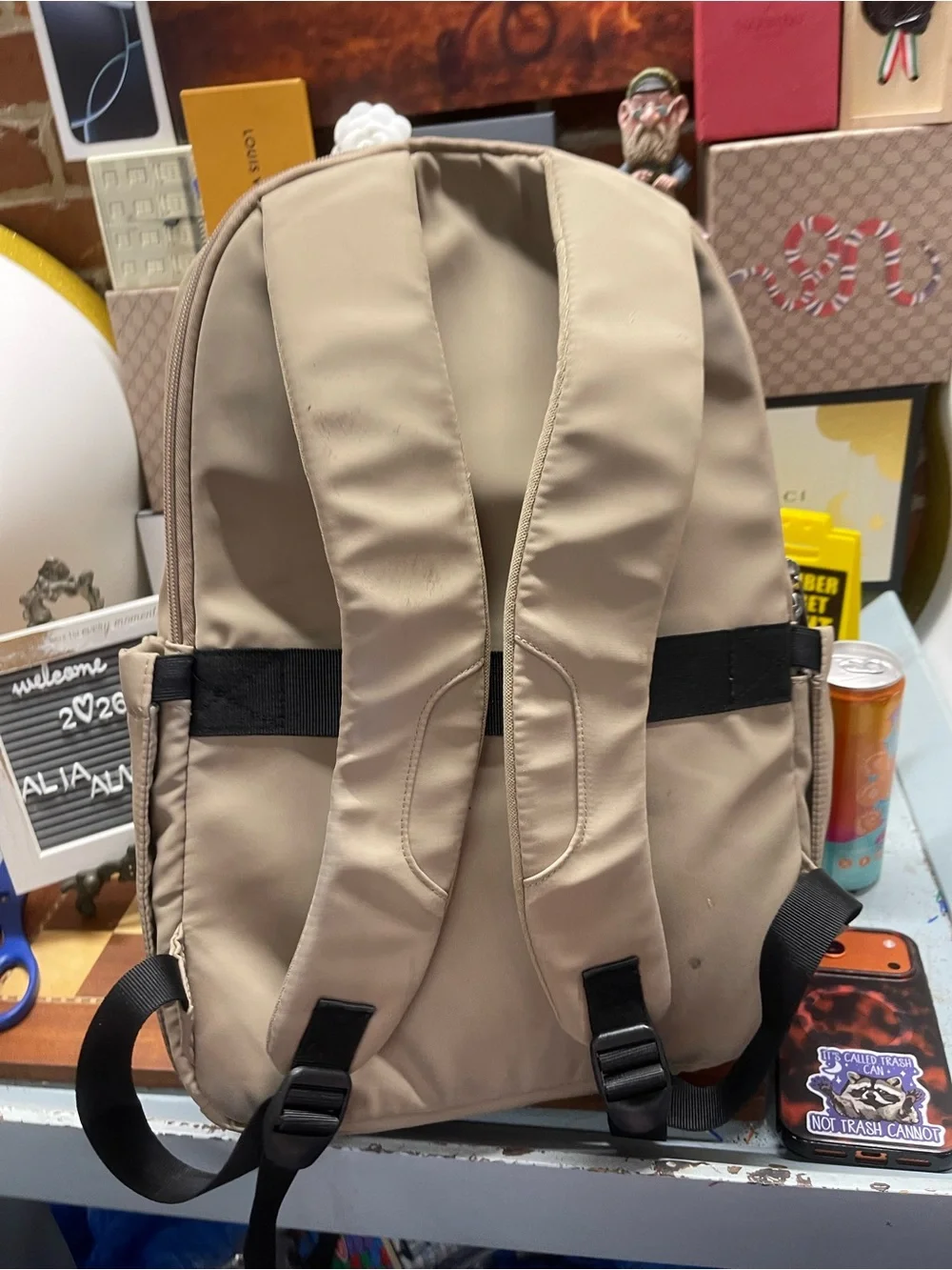 Open Story Top Opening Fitted Flap Travel Backpack